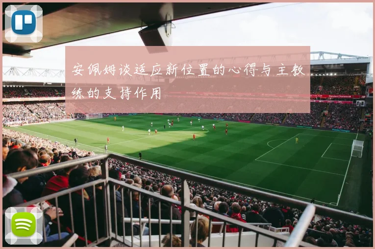 安佩姆谈适应新位置的心得与主教练的支持作用